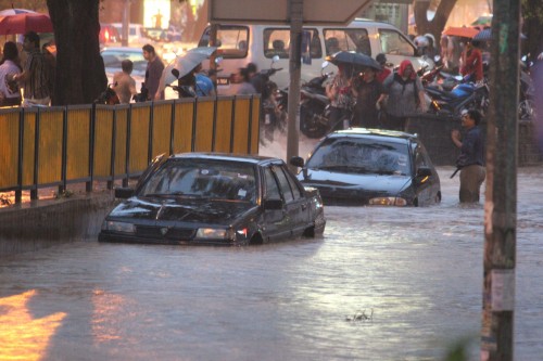 Überschwemmung in Malaysia